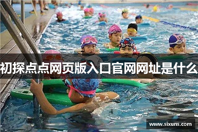 初探点点网页版入口官网网址是什么